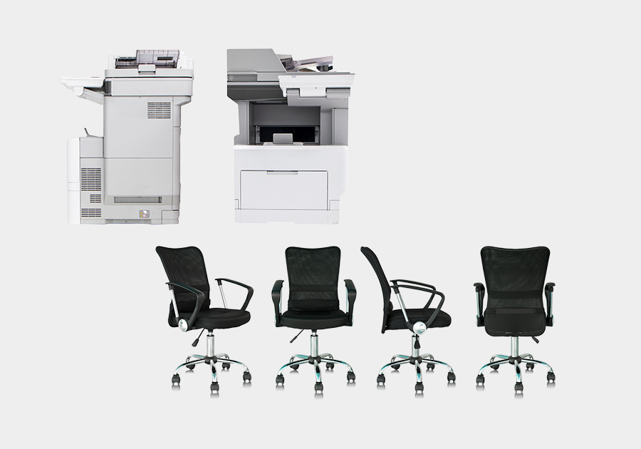 オフィス家具の卸売事業